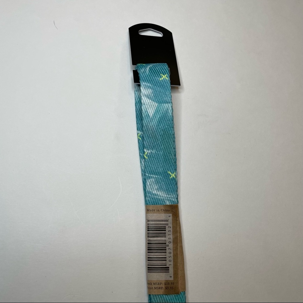 Blue Thread Wallet Lanyard - Picture 7 of 7